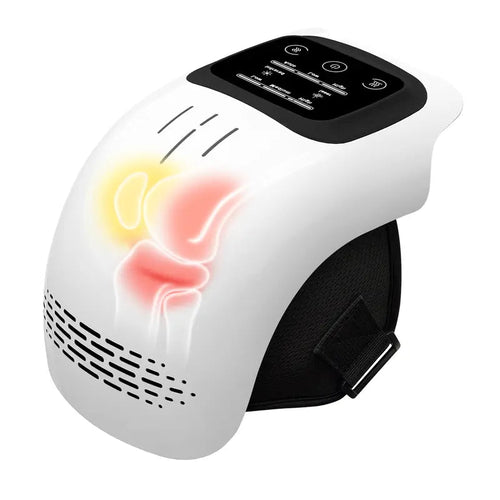 Knee Massager for Pain Relief, Heat and Red light with Massage Therapy